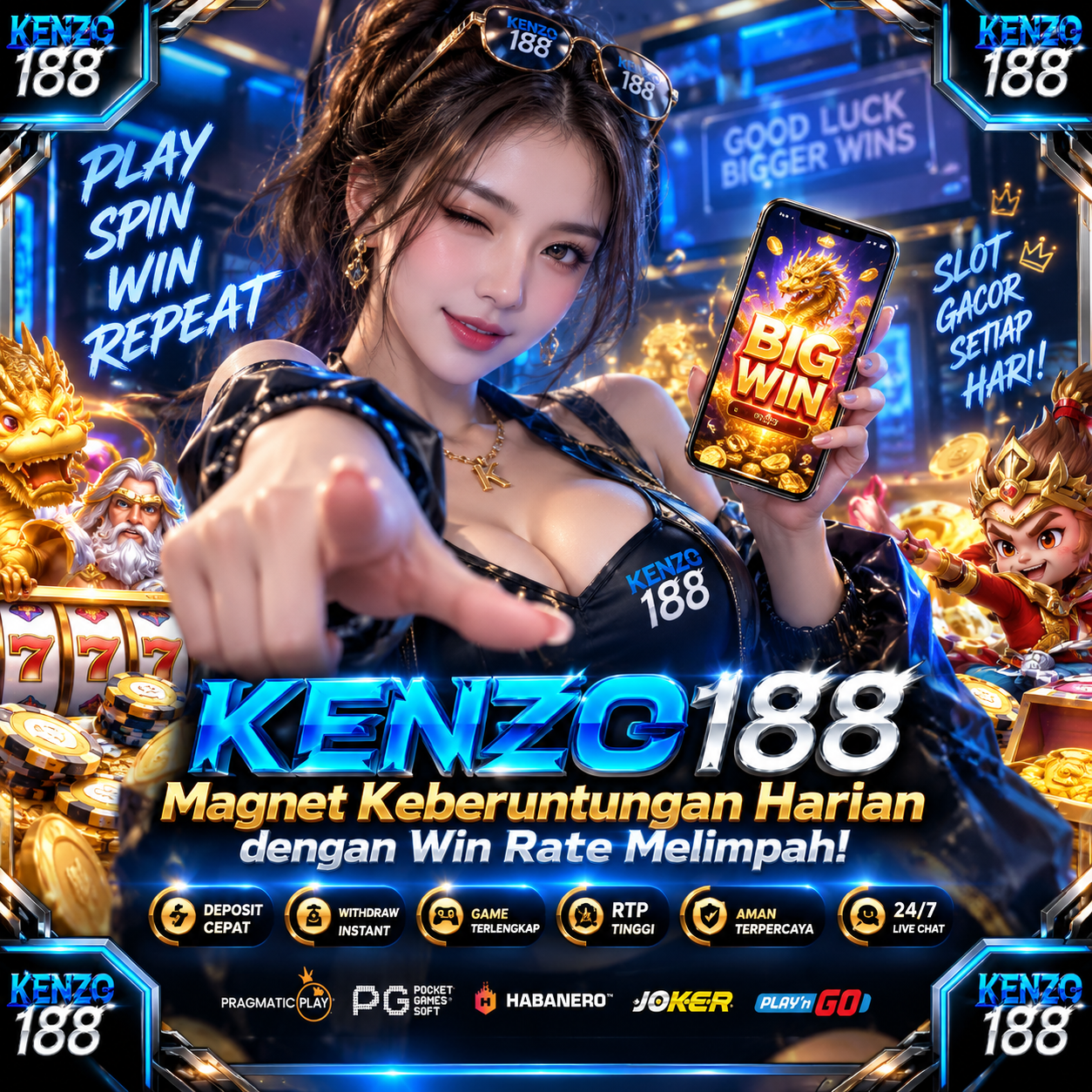 Kenzo188 Rahasia Cuan Tiap Hari, Main Disini Aja!